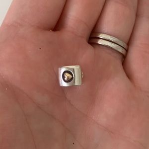 Pandora 3 Gold Hearts Charm